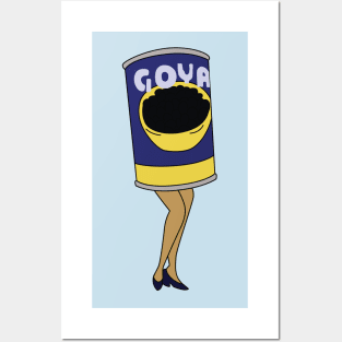 Goya Beans Mascot Posters and Art